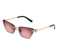 Tiffany & Co. Woman Sunglass TF3120 - Frame color: Pale Gold, Lens color: Pink/Violet