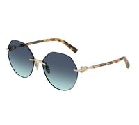 Tiffany TF3123 60219S Woman Sunglasses Metal Gold Blue Geometric Normal Nuanced