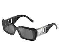 Tiffany Unisex TF4197 84306G Sunglasses Acetate Black Grey Squared Mirrored