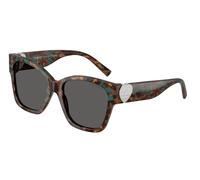 Tiffany TF4216 8442S4 Woman Sunglasses Acetate Turtle Grey Squared Normal