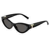 Tiffany TF4225U 8001S4 Woman Sunglasses Injected Black Grey Round Normal