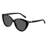 Tiffany TF4251 8001S4 Woman Sunglasses Acetate Black Grey Cat Eye Normal