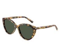 Tiffany TF4251 80649A Woman Sunglasses Acetate Turtle Green Cat Eye Polarized