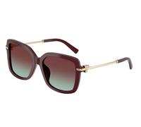Tiffany & Co. Woman Sunglass TF4252B - Frame color: Burgundy, Lens color: Azure/Burgundy