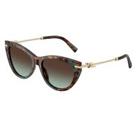 Tiffany TF4253 84425D Woman Sunglasses Acetate Turtle Cat Eye Normal Nuanced