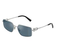 Tiffany Unisex Tiffany TF3111 60011U Sunglasses Metal Silver Blue Squared Normal