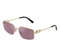Tiffany Unisex Tiffany TF3111 6194AK Sunglasses Metal Gold Violet Squared Normal
