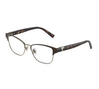 Tiffany Woman TF1152B 6021 Optical frames Metal Brown Transparent Cat Eye Normal