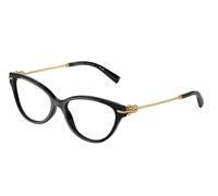 Tiffany Woman TF2231 8001 Optical frames Acetate Black Transparent Cat Eye Normal