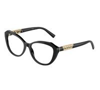 Tiffany Woman TF2241B 8001 Optical frames Acetate Black Transparent Cat Eye Normal