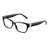 Tiffany Woman TF2245 8001 Optical frames Acetate Black Transparent Squared Normal