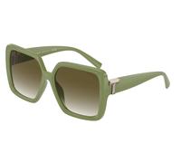 Tiffany Woman TF4206U 83687Z Sunglasses Injected Brown Grey Squared Normal Shaded