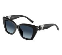 Tiffany Woman TF4239U 83944U Sunglasses Acetate Black Blue Squared Polarized Shaded