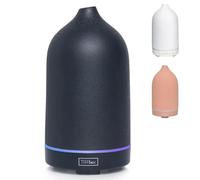 TiffBox Ceramic Essential Oil Diffuser, Electric Aroma Diffuser Ultrasonic