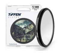 Tiffen 72UVP 72mm UV Protector Filter, Black | Ultra Slim Lens filter Clear Optical Glass Reduces the Bluish cast of Daylight Reduces UV light transmission