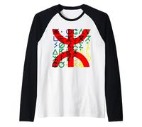 TIFINAGH AMAZIGH Art and I AM Kabyle Algeria Raglan Baseball Tee