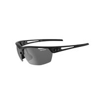 Tifosi Navar Gloss Black Performance Sunglasses - Lightweight Wraparound Sports Glasses for Cycling & Running - Polycarbonate Lenses, 100% UV Protection