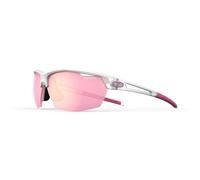 Tifosi Navar Half-Frame Sports Sunglasses - Satin Clear
