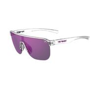 Tifosi Optics Sanctum SL Sunglasses, Crystal Clear (Purple Mirror AR)