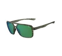 Tifosi Salto Aviator Single Lens Sunglasses - Olive Stripe - Green Mir