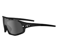 Tifosi Sledge Interchangeable Sunglasses Black Smoke/CAT3 + AC Red/CAT2 + Clear/CAT0