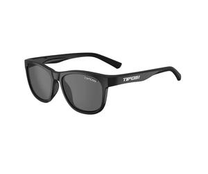 Tifosi Swank Single Lens Sunglasses Black/ Smoke Polarized