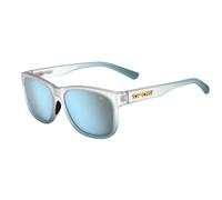 Tifosi Swank XL Single Lens Sunglasses - Frost Blue / Smoke Bright Blue Lens