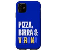 Tifoso Verona Pizza Birra Uomo Semplice Gialloblu Case for iPhone 11