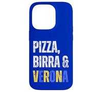 Tifoso Verona Pizza Birra Uomo Semplice Gialloblu Case for iPhone 14 Pro