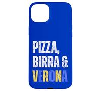 Tifoso Verona Pizza Birra Uomo Semplice Gialloblu Case for iPhone 15 Plus