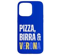 Tifoso Verona Pizza Birra Uomo Semplice Gialloblu Case for iPhone 15 Pro Max