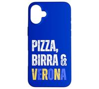 Tifoso Verona Pizza Birra Uomo Semplice Gialloblu Case for iPhone 16 Plus