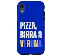 Tifoso Verona Pizza Birra Uomo Semplice Gialloblu Case for iPhone XR