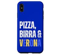 Tifoso Verona Pizza Birra Uomo Semplice Gialloblu Case for iPhone XS Max