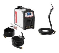 TIG Ac/dc Welder 200 A Duty Cycle 40 % LCD Digital Pulse - TIG Welders by Welbach Black,White