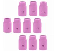 TIG Ceramic Nozzle Collet Back Cap 10pcs Set for WP-17/18/26 TIG Welding Torch 10# 54N12 10pcs