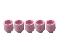 TIG Gas Lens Alumina Nozzle Ceramic Cup Set 5 Pieces for WP 92025 TIG Welding Torch Compatible with 17GL Gas Lens and 10N Collet for WP 17 18 26 (53N58)