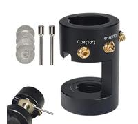 TIG Tungsten Ner, Precision Polishing Machine for Aluminum Tungsten Electrodes, TIG Grinding Tool, 2 Connection Rods, 4 Grinding Discs Included for Workshop