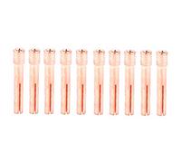 TIG Welding Collet 13N23 Premium Quality Copper Collets for WP9 20 25 Torches 10PCS Precision CNC Machined 3/32 Inch Tungsten Electrodes Replacement Accessories
