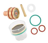 TIG Welding Kit Welding Equipment TIG Welding Kit, TIG Torch Kit Accessories Welding Equipment Welding Torch Glass Cup Collet for WP9 WP20 Welding Equipment (2.4mm)