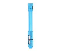 Tig Welding Pen Holder Wire Feeder Comfortable Grip Pocket Clip Portable Aluminum Blue Anodized
