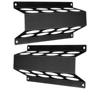 TIG Welding Rack - 10.23 Inch Iron | Wall Mount - 8 Slot Welding Storage Shelf for Workshop, Garage, Repair, Craft, Handmade Projects, Construction