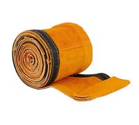 TIG Welding Torch Cable Cover, Heavy-Duty Cowhide Leather Sleeve for MIG/Plasma Cables, 3.5 m x 10.5 cm, Wear-Resistant & Fuel-Resistant