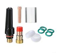 TIG Welding Torch Kit WP17 WP18 WP26 Accessories Gas Lens Collet Nozzle Cup Back Cap for Stubby Air Cooled Torches Standard Size