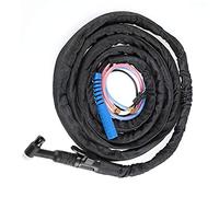 Tig Welding Torch Water Cooled Agon Arc Nut Connector with 4m / 8m Cable and Denim Cover 350A(4m)
