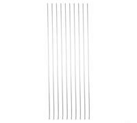 TIG304 Stainless Steel Welding Wire, 10PCS, Minimizes Spatter for Cleaner Welds and Enhanced Control in Welding (3.2MM)