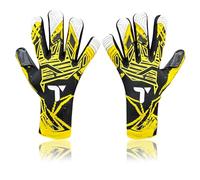 TIGEAR Apex Goalkeeper Gloves (Yellow, 9)