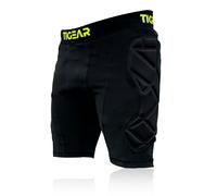 TIGEAR Defender Pro Football Soccer Goalkeeper Protective Slider Shorts (UK, Waist, 24, Yellow)