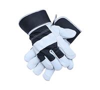 TIGEAR Multipurpose Washable Working Gloves - Thornproof Safety, Protective Leather Gauntlet, Fleece for Gardening, High Dexterity Heavy Duty work, Construction, Bricklaying, Pruning & Rigger Tasks