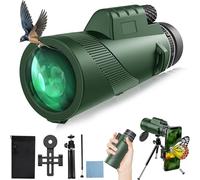 tigeberst Monocular Telescope, Monoculars for Adults, BAK-4 Prism and FMC High Power Monocular for Smartphone, KHD45